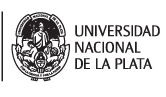 Logo de la universidad Nacional de La Plata